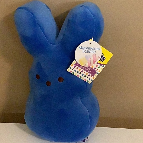 Peeps Blue 9" Marshmallow-Scented Bunny. New With Tags. - Picture 5 of 5
